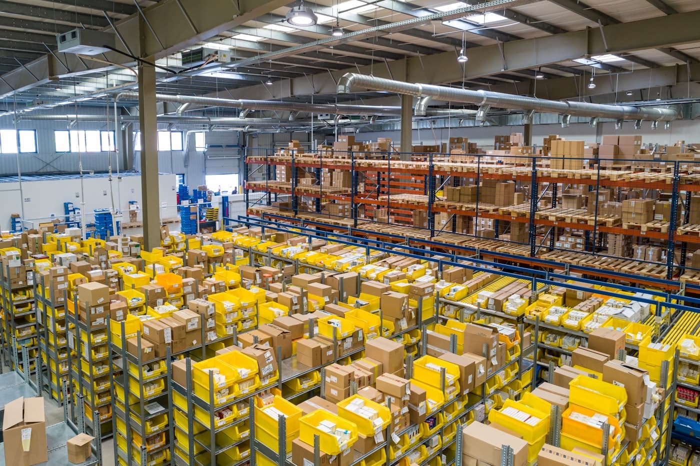Modern warehouse and logistics operations — enterprise supply chain scale for UAE businesses